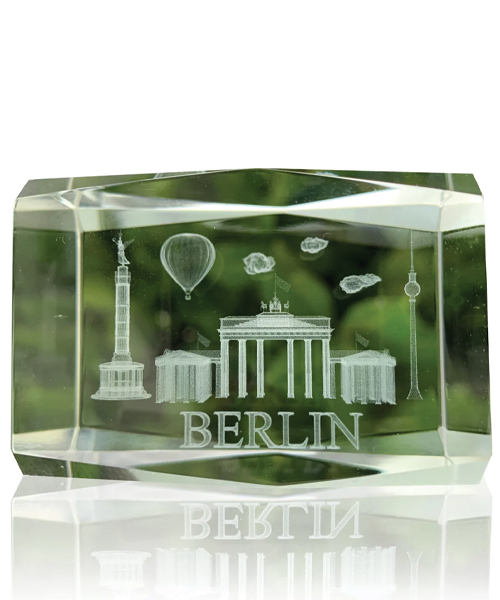 Berlin 3D Glas Souvenir
